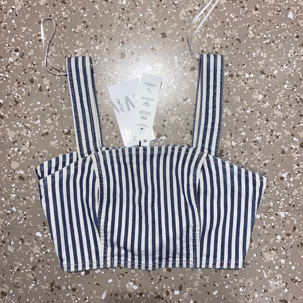 Zara crop top! New with tags